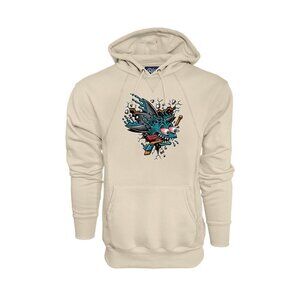 Blue84 San Jose Sharks Freak Shark Cappuccino Hoodie Sz M
